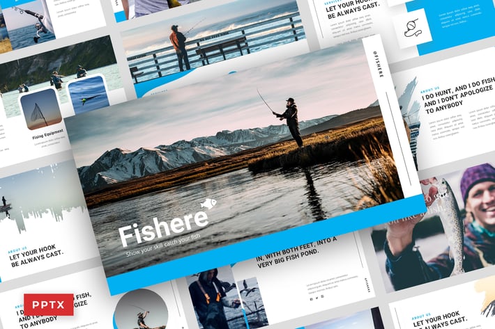 Pisher - Powerpoint Template