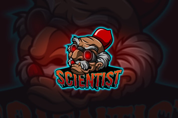 Scientist - Mascot & Esport Logo
