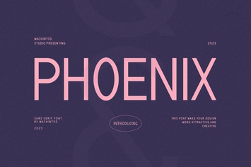 Phoenix - Modern Sans Serif
