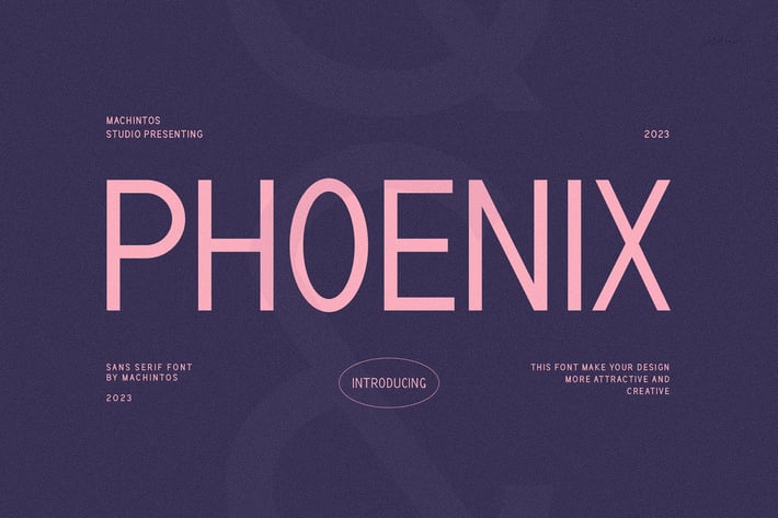 Phoenix - Modern Sans Serif
