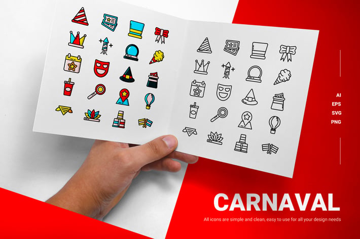 Carnaval - Icons