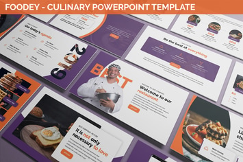 Foodey - Culinary Powerpoint Template
