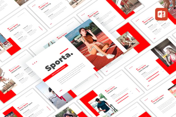 Sporta - Sport & Fitness PowerPoint Template