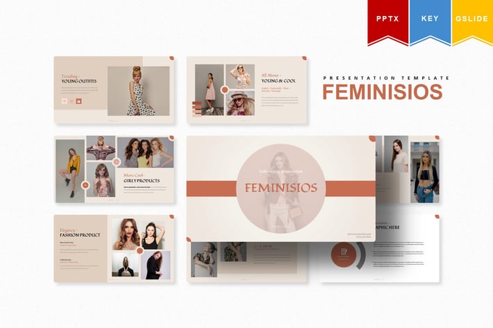 Feminisios | Powerpoint, Keynote, Googleslide
