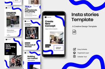Drian - Stories Instagram Template
