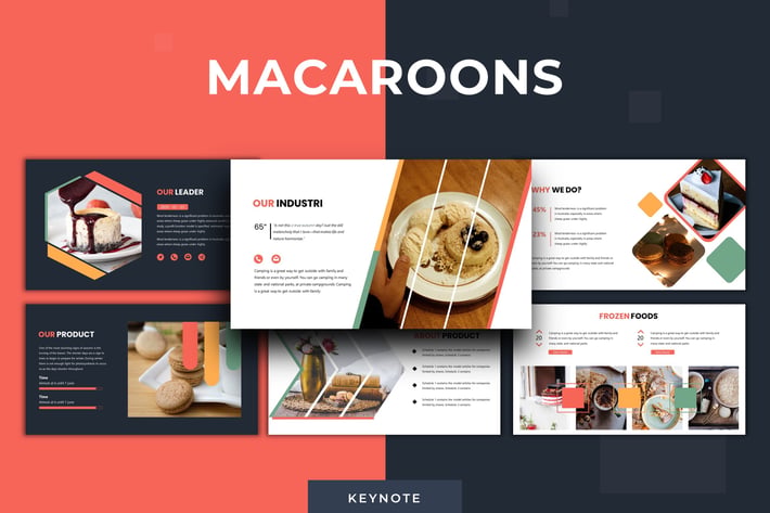 Macaroons - Keynote Template