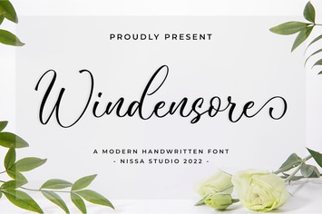 Windensore - Wedding Font
