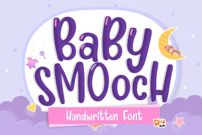 Baby Smooch Handwritten Display Font