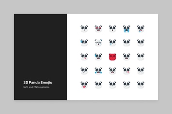 Cute Panda Emojis