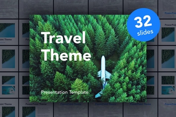 Avid Traveler PowerPoint Template