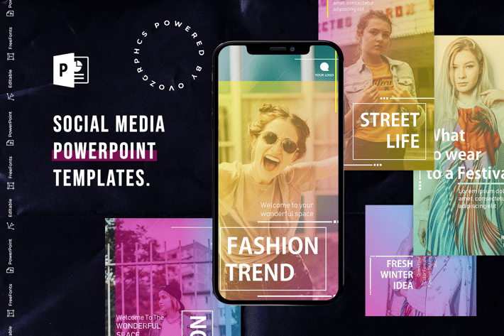 Social Media PowerPoint Template