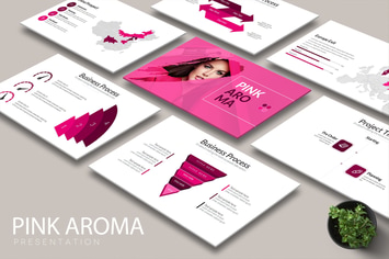 PINK AROMA Powerpoint