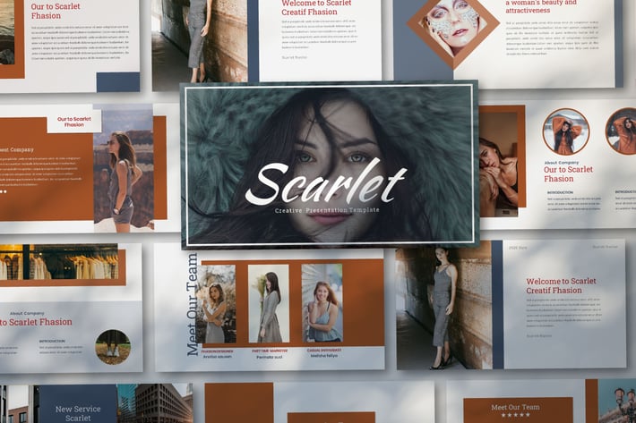 Scarlet - Creative Keynote Template