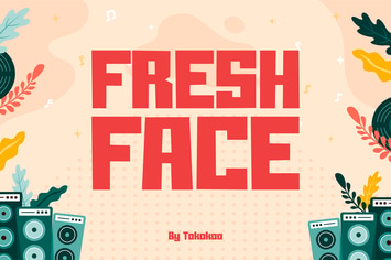 Music Font - Freshface 