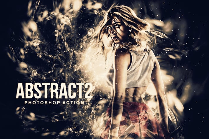 Abstract 2 Photoshop Action