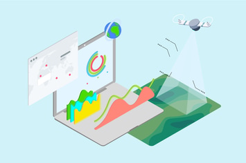 IOT Drone Survey And Map Isometric - TU