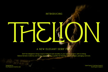 Elegant Vintage Retro Serif - Thelion