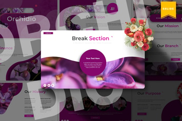 Orchidio | Google Slides Template