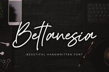  Bettanesia - Beautiful Handwritten