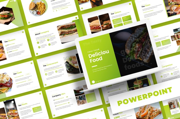 Deliciou Food - Powerpoint Template