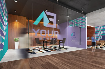 Office Interior Branding Mockups V3