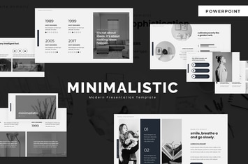 Minimalistic - Powerpoint Template
