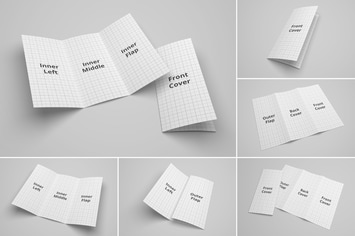 Trifold Brochure Mockup