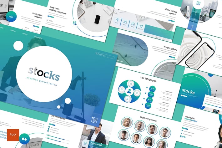 Stocks - Powerpoint Template
