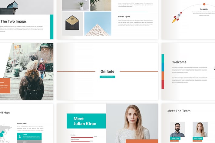 Onifade Powerpoint Template