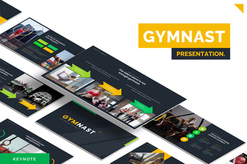 Gymnast - Keynote Template