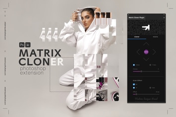 Matrix Cloner - Photoshop Plugin