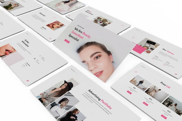 Makeup Artist Keynote Template