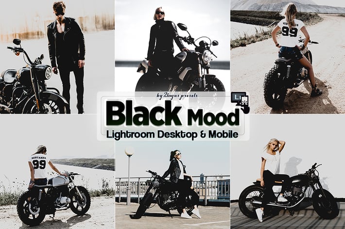 Black Mood Lightroom Presets Mobile & Desktop