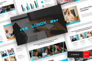 Lunox - Pitch Deck PowerPoint Template