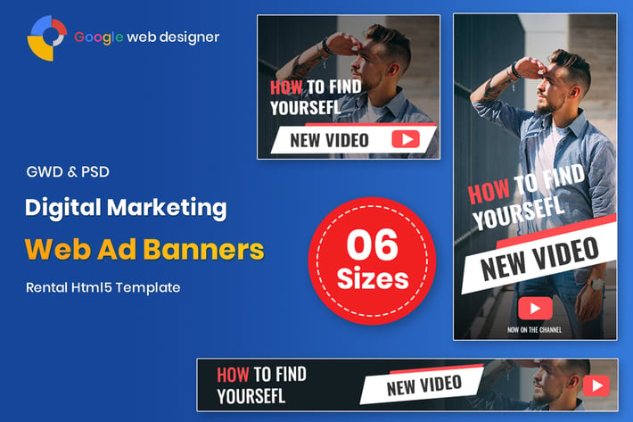 Digital Marketing Banners GWD
