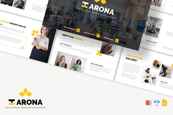 Tarona - Multipurpose Slides PPTX / GSlides / Key