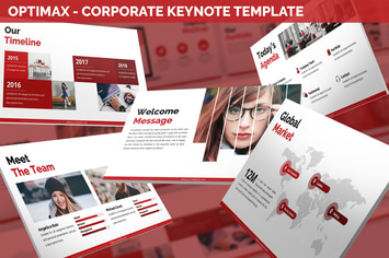Optimax - Corporate Keynote Template