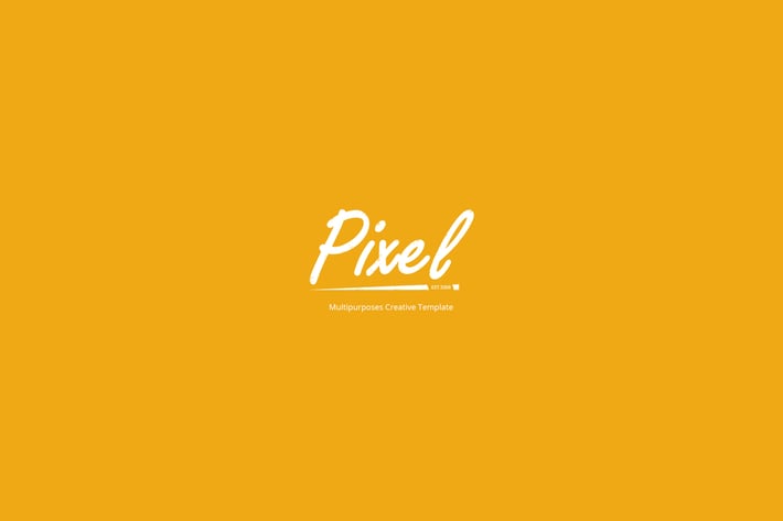 PIXEL : Multipurposes Creative Template 