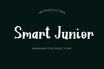 Smart Junior Handwritten Serif Font