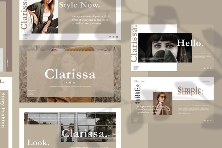 Clarissa - Powerpoint Template
