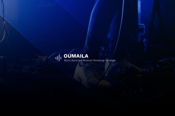  Oumaila - Music Band and Musician Template 