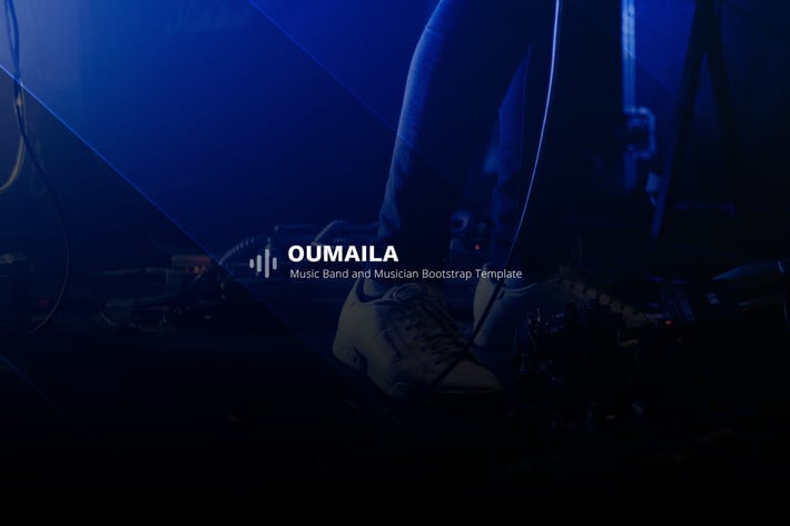  Oumaila - Music Band and Musician Template 