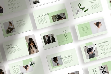 Luxy - Minimalist Presentation