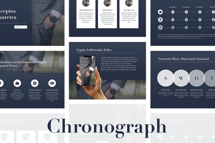 Chronograph PowerPoint Template