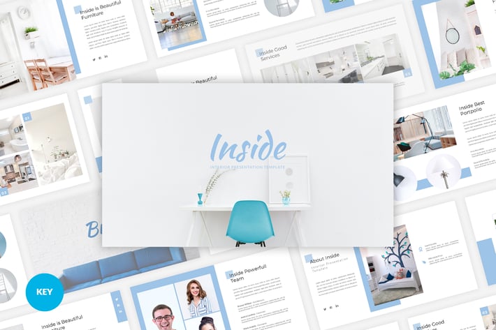 Inside - Interior Keynote Template