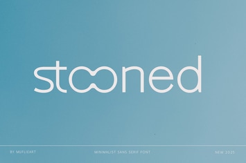 Stooned - Minimalist Sans Serif Font