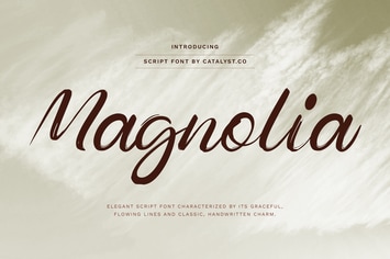 Magnolia Script Font