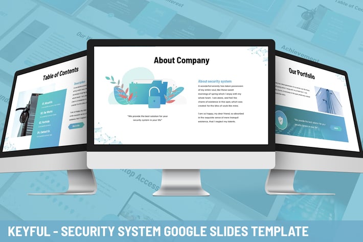Keyful - Security System Google Slides Template
