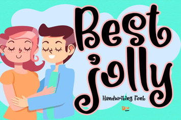 Best Jolly - Handwriting Font 