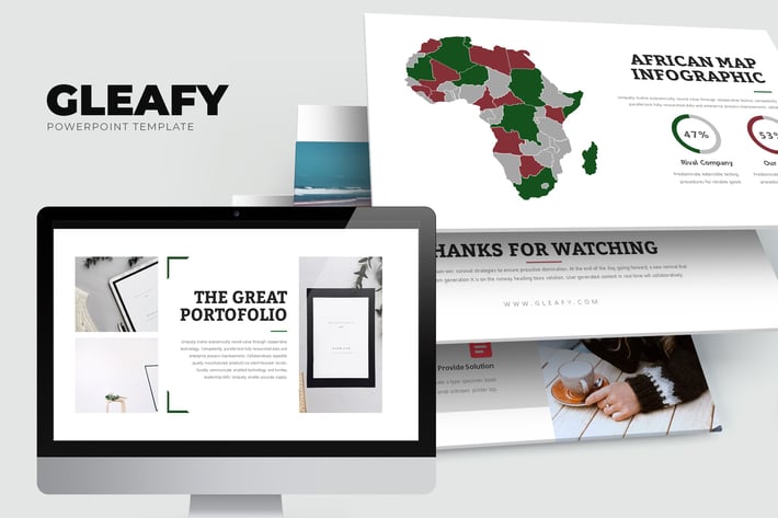 Gleafy : Architecture and Home Decor Powerpoint